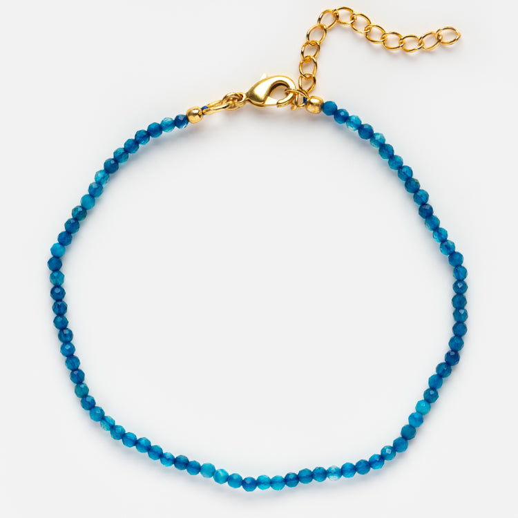 Colorful Quartz Beaded Anklet