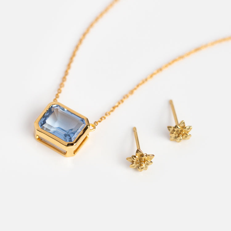 Birthstone and Birth Flower Gift Set