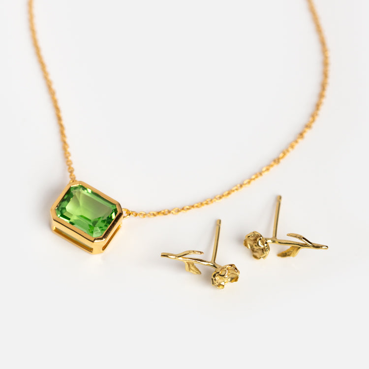 Birthstone and Birth Flower Gift Set