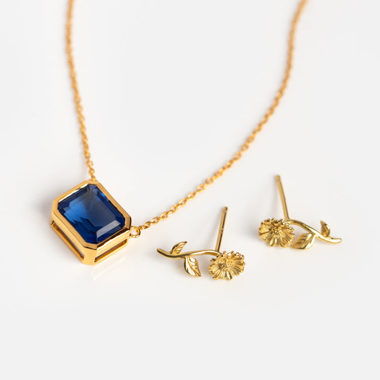 Birthstone and Birth Flower Gift Set