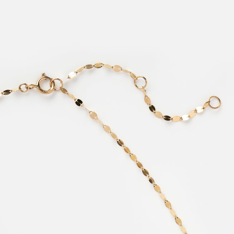 Solid Gold November Capsule Citrine Crystal Charm