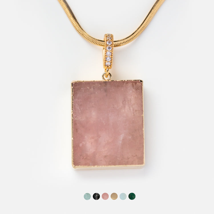 Crystal Pendant Necklace