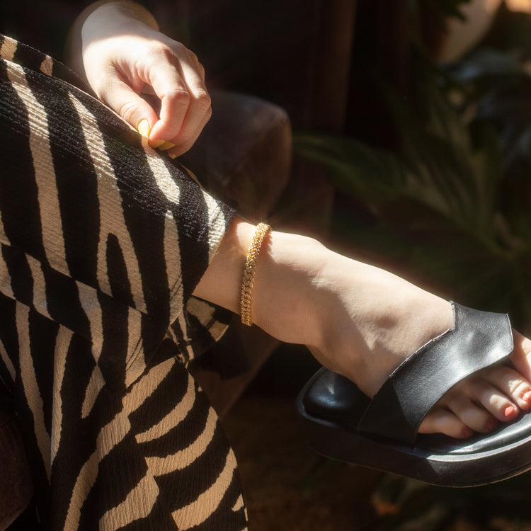 Thin Havana Anklet