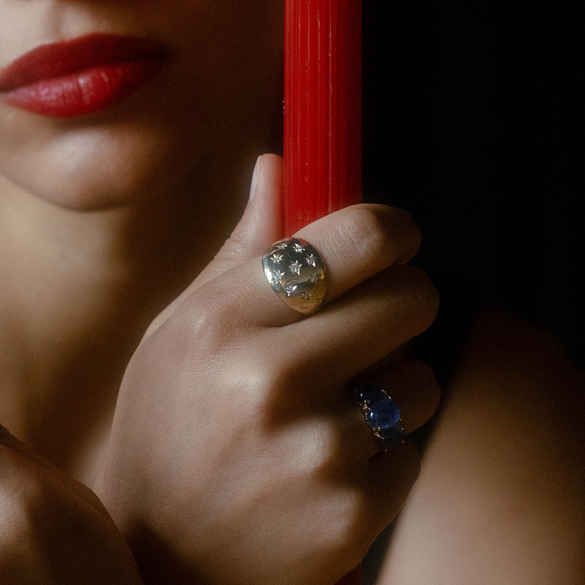 Bombe Diamond Ring
