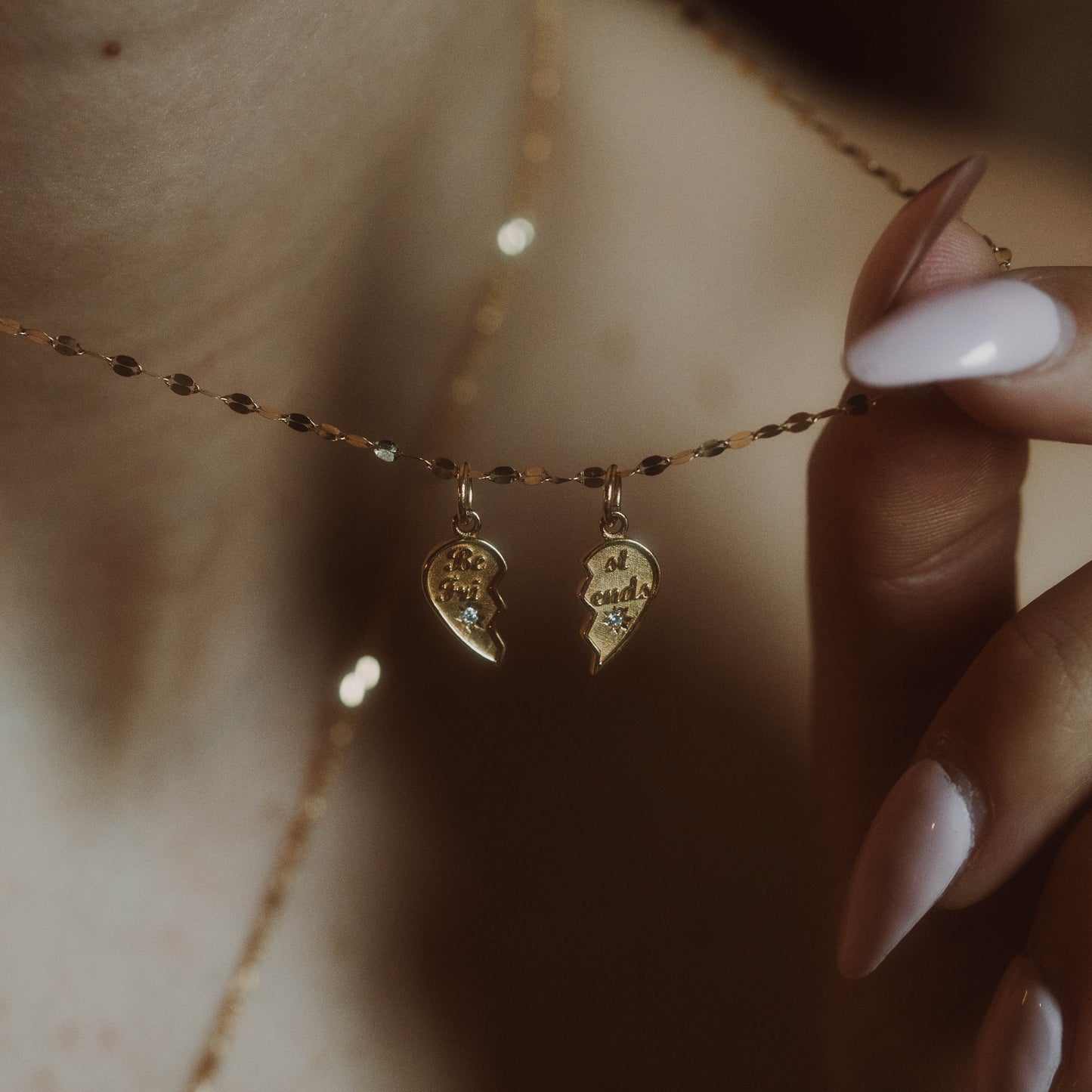 14k Best Friend Charm Set
