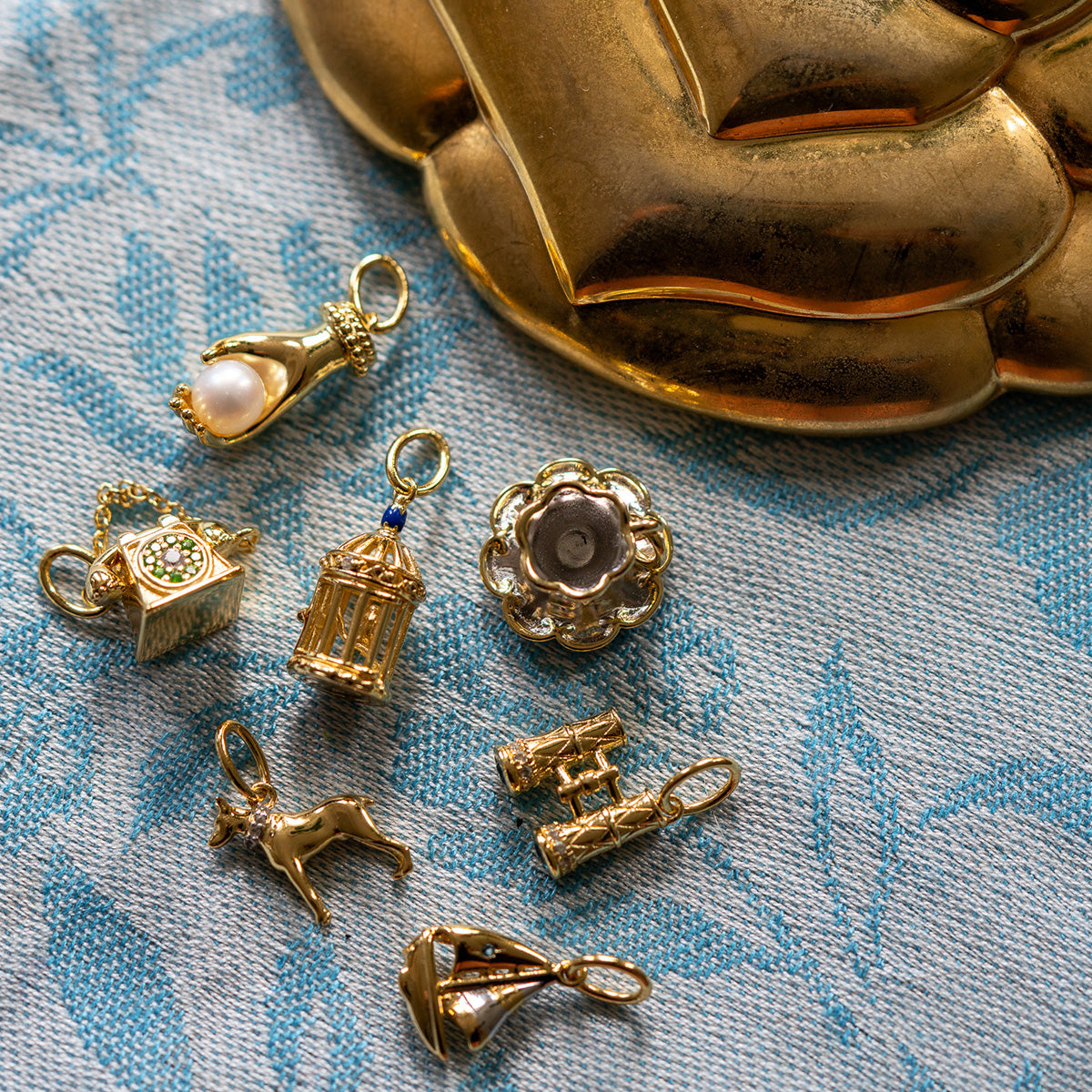 Vintage Inspired Trinket Charm