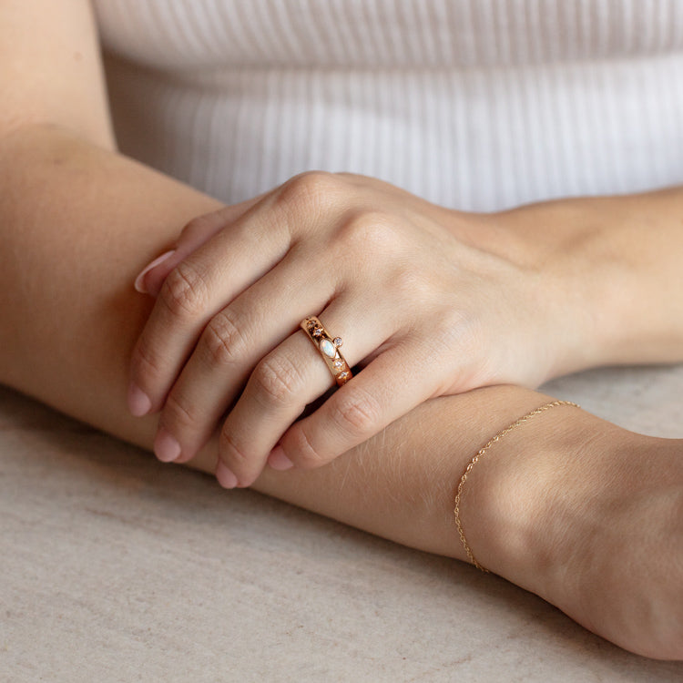 Athena Opal Ring