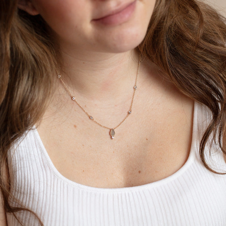 Lana Labradorite Necklace