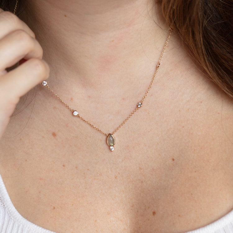 Lana Labradorite Necklace