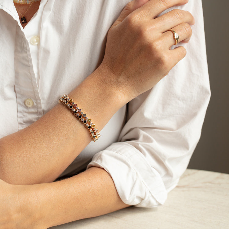Teardrop Tennis Bracelet