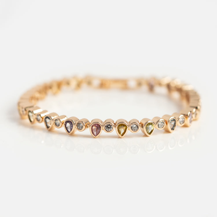 Teardrop Tennis Bracelet