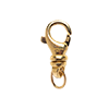 Add a Solid Gold Charm Clip-Lobster Claw Clip