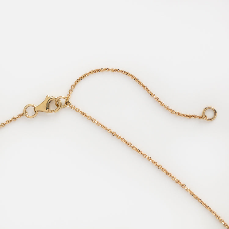Solid Gold July Capsule Ruby Toi et Moi Necklace