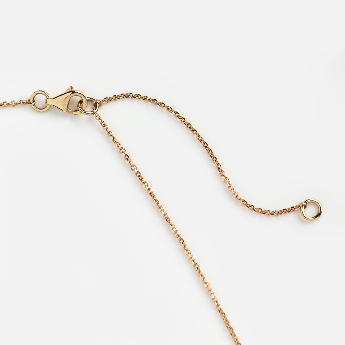 Solid Gold October Capsule Opal Pendant Necklace