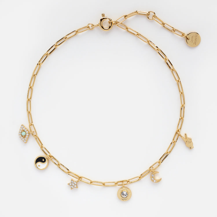 for You, with Love Y2K Charm Anklet