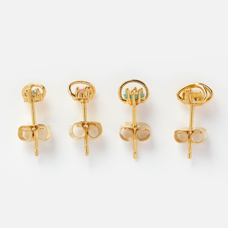 Saturn Skies Stud Set