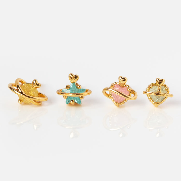 Saturn Skies Stud Set