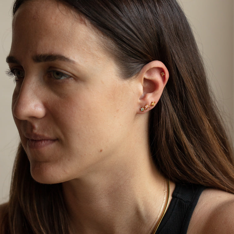 Saturn Skies Stud Set
