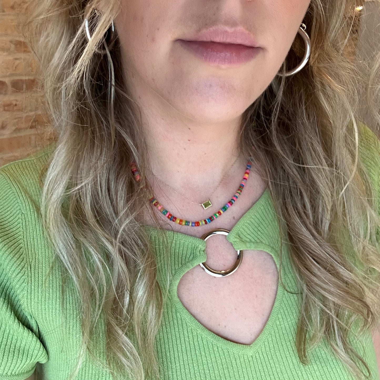 Mixed Opal Beaded Gemstone Necklace