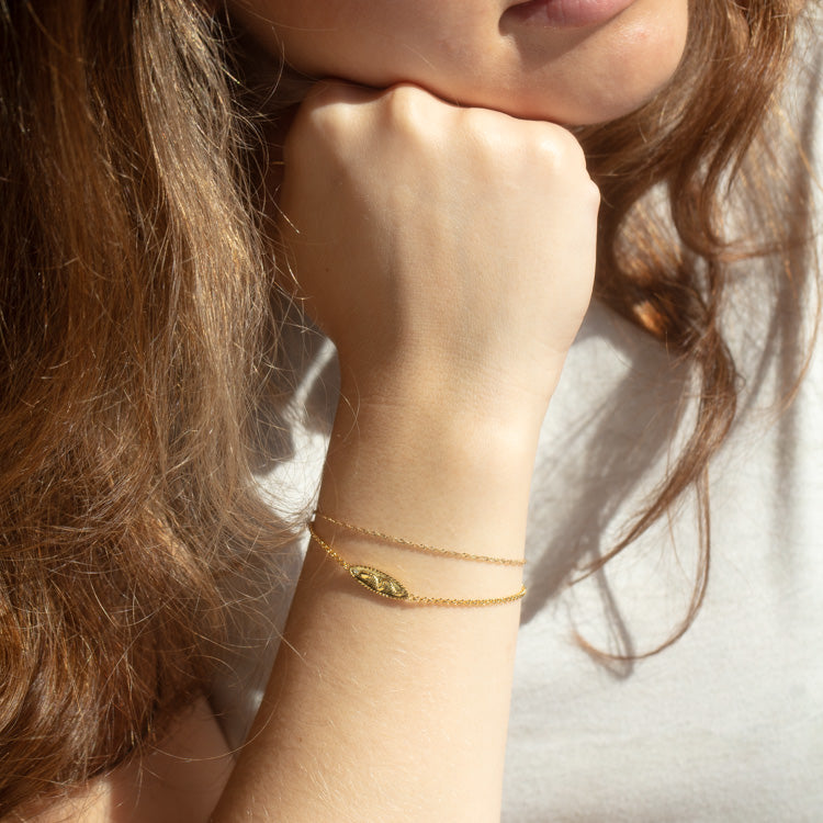 Awaken Snake Coin Bracelet