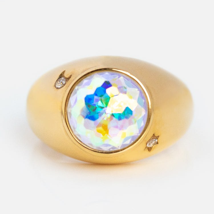 Snowglobe Disco Ring