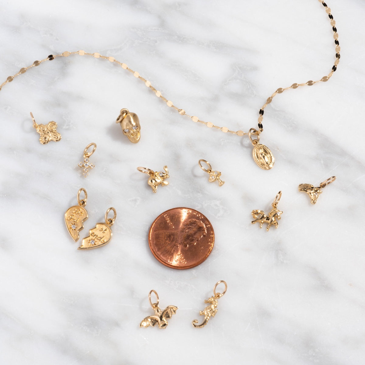 14k Littlest Charms by Charlie and Marcelle