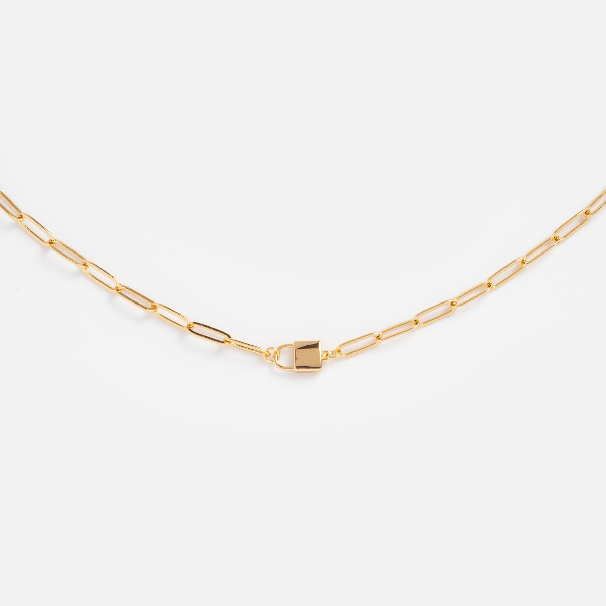 Jessa Lock Necklace
