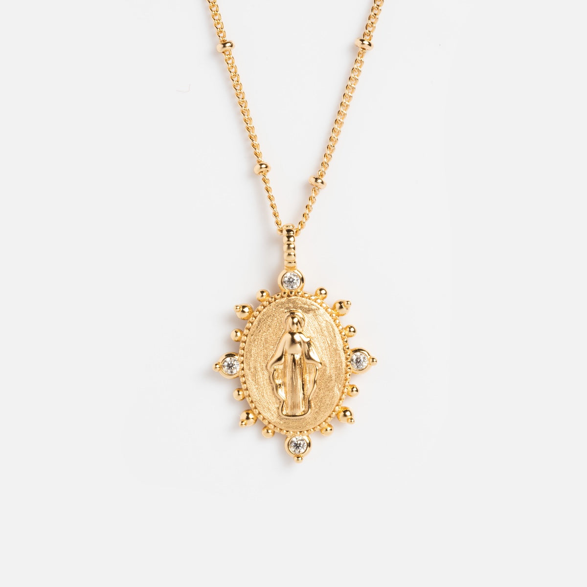 Lady Lourdes Pendant Necklace