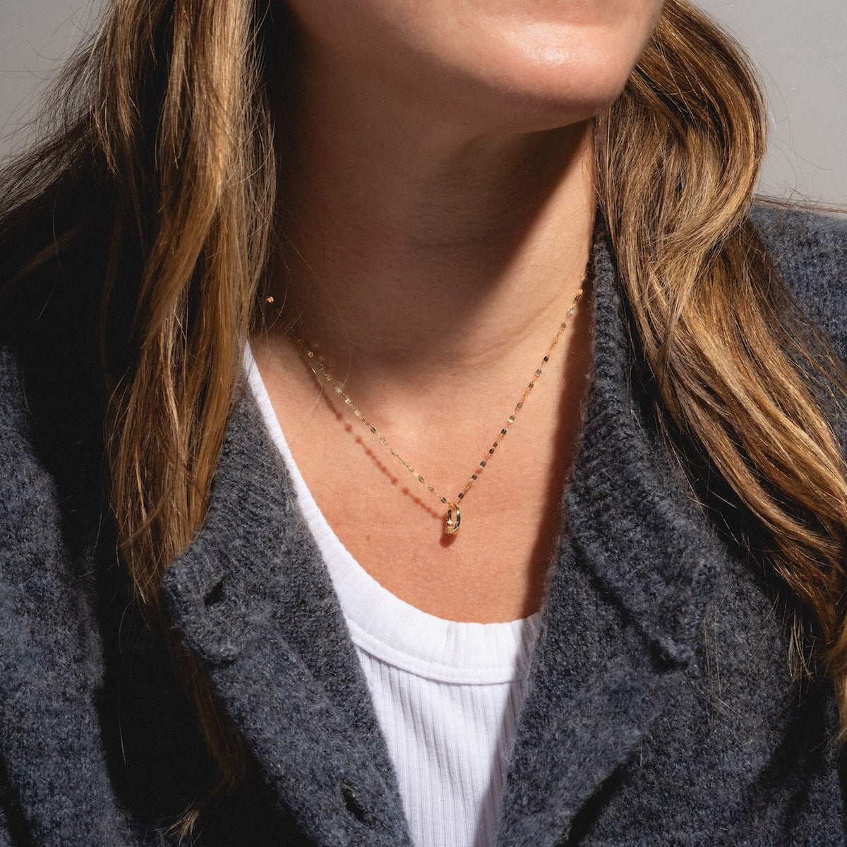 14k Customizable Baby Signet Ring Charm