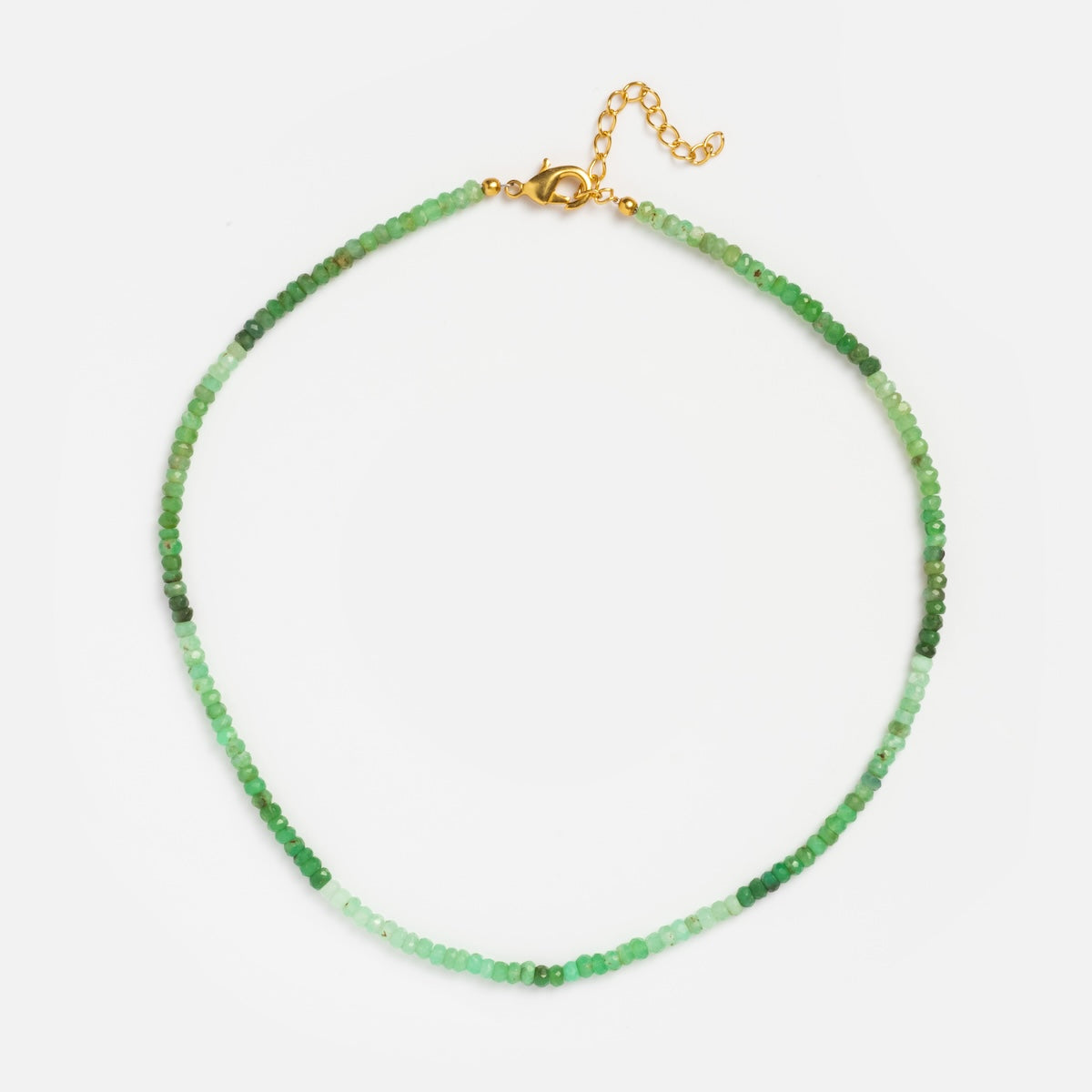 Beaded Gemstone Necklace