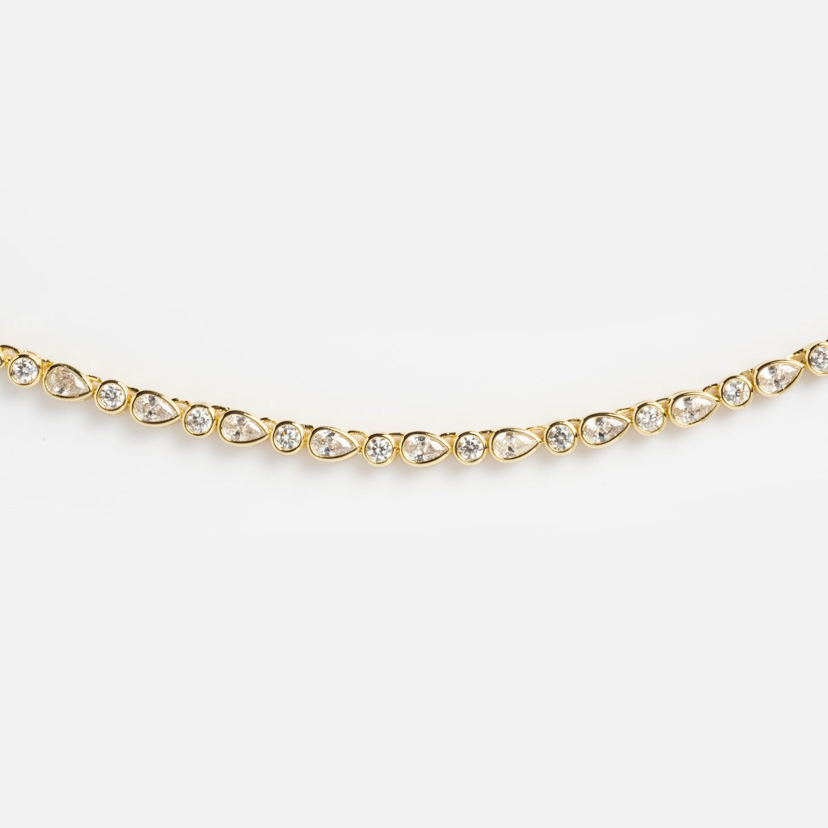 Isla CZ Tennis Necklace