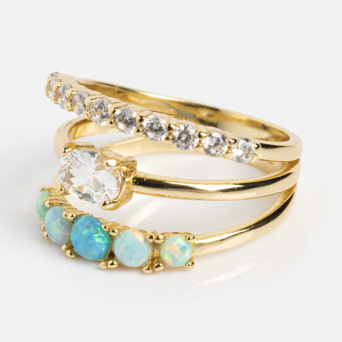 She's So Stacked Ring