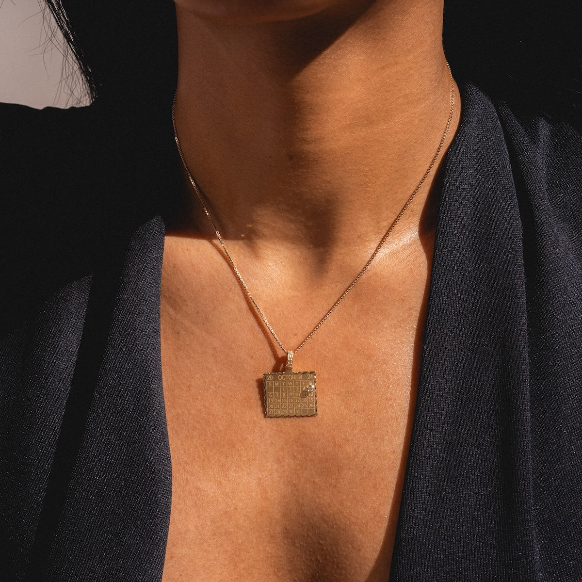 1960s Calendar Personalized Charm