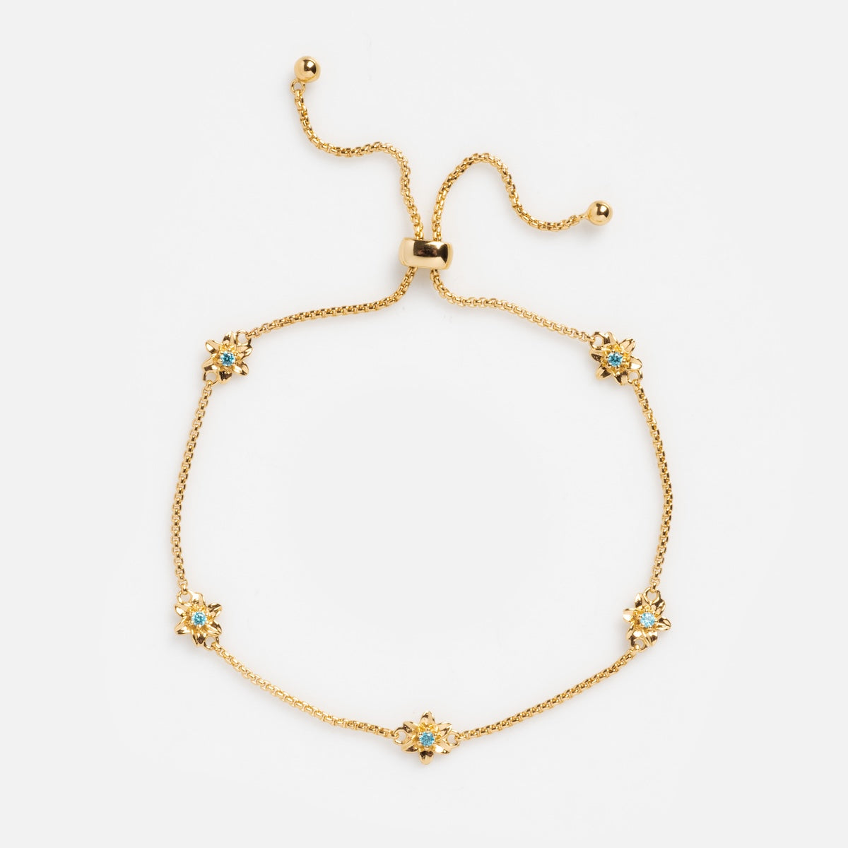 Birth Flower Bracelet