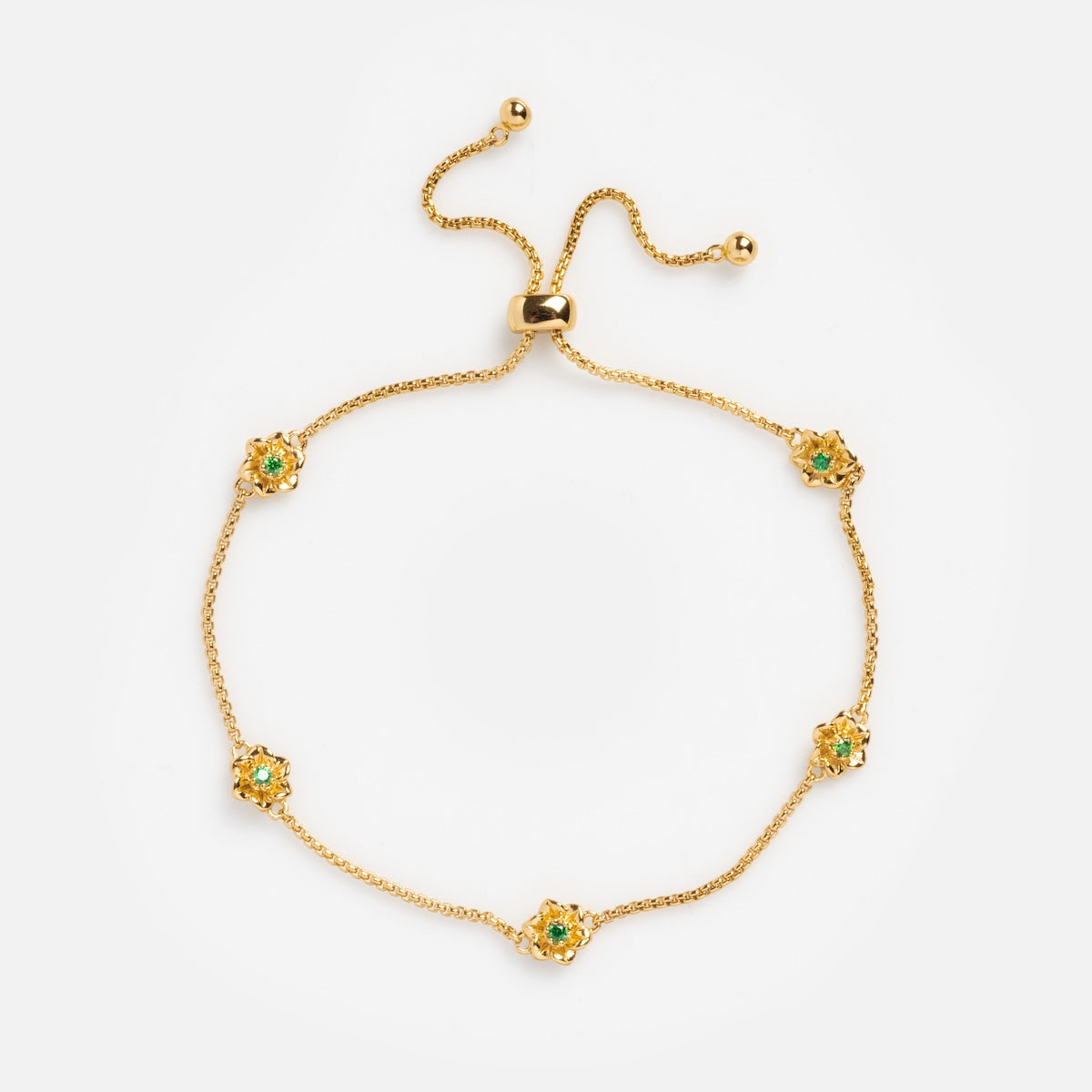 Birth Flower Bracelet