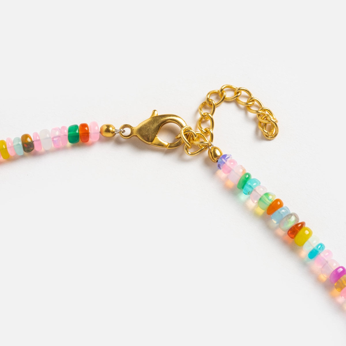 Beaded Gemstone Necklace