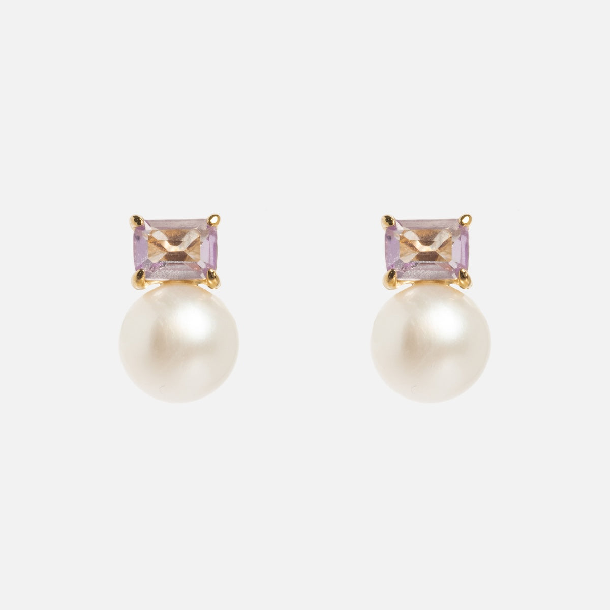 Solid Gold 2025 June Capsule Alexandrite and Pearl Statement Set with Free Gift