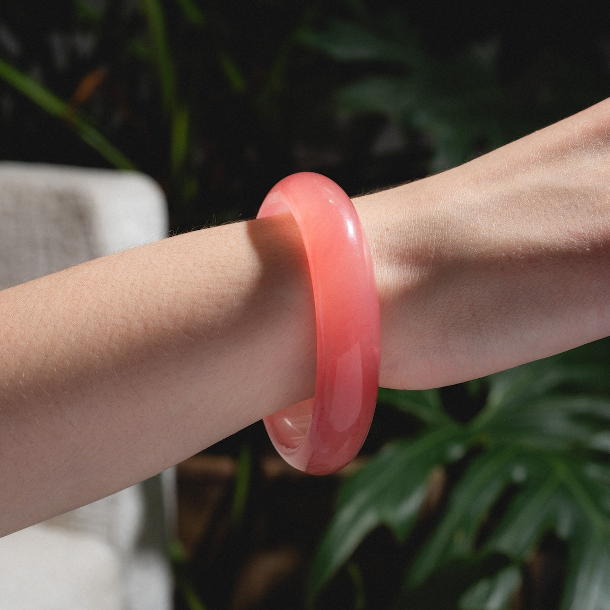 Pink Quartzite Bangle