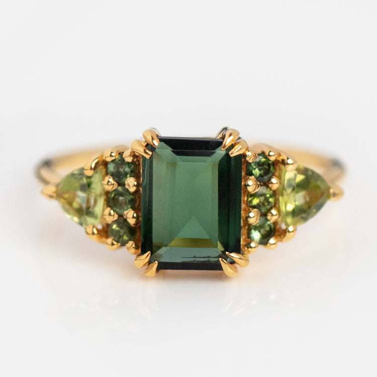 Green with Envy Topaz and Peridot Regal Ring | Local Eclectic – local  eclectic