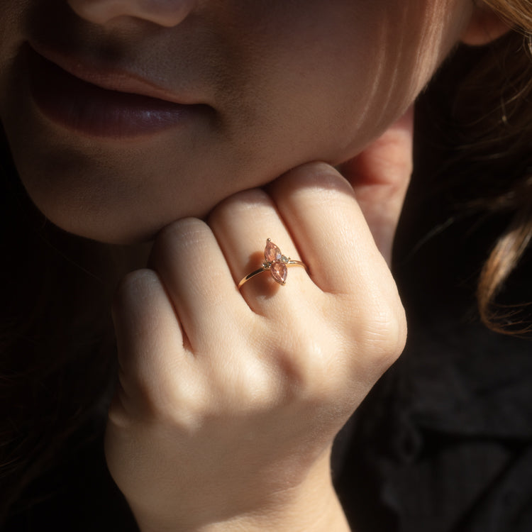 500 Miles Sunstone Ring