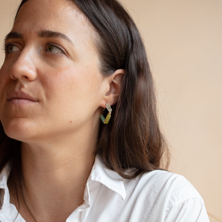 Laurel Hoop Earrings