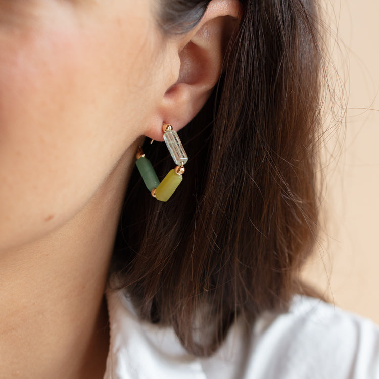 Laurel Hoop Earrings