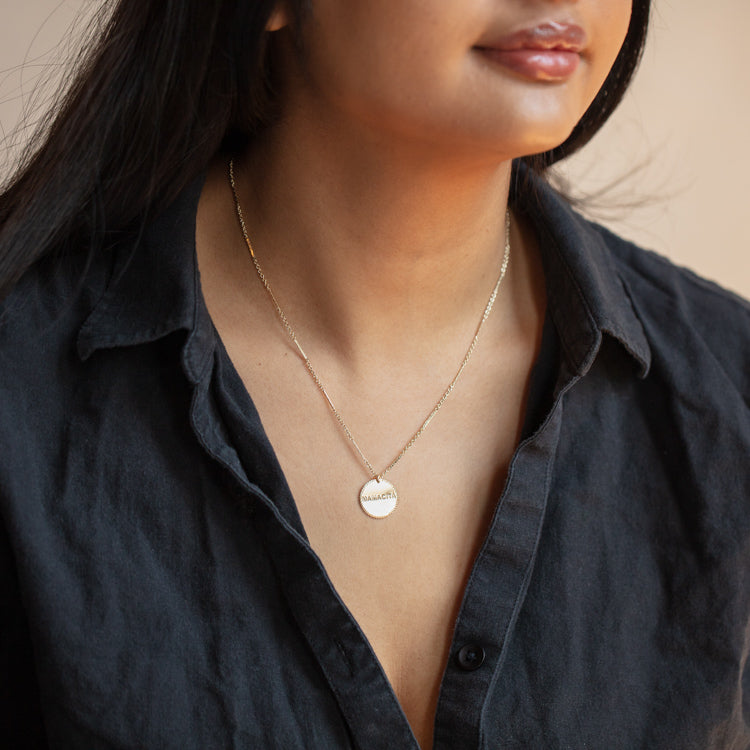 Mamacita Coin Necklace