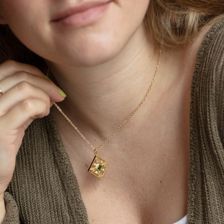 Jackie Pendant Necklace