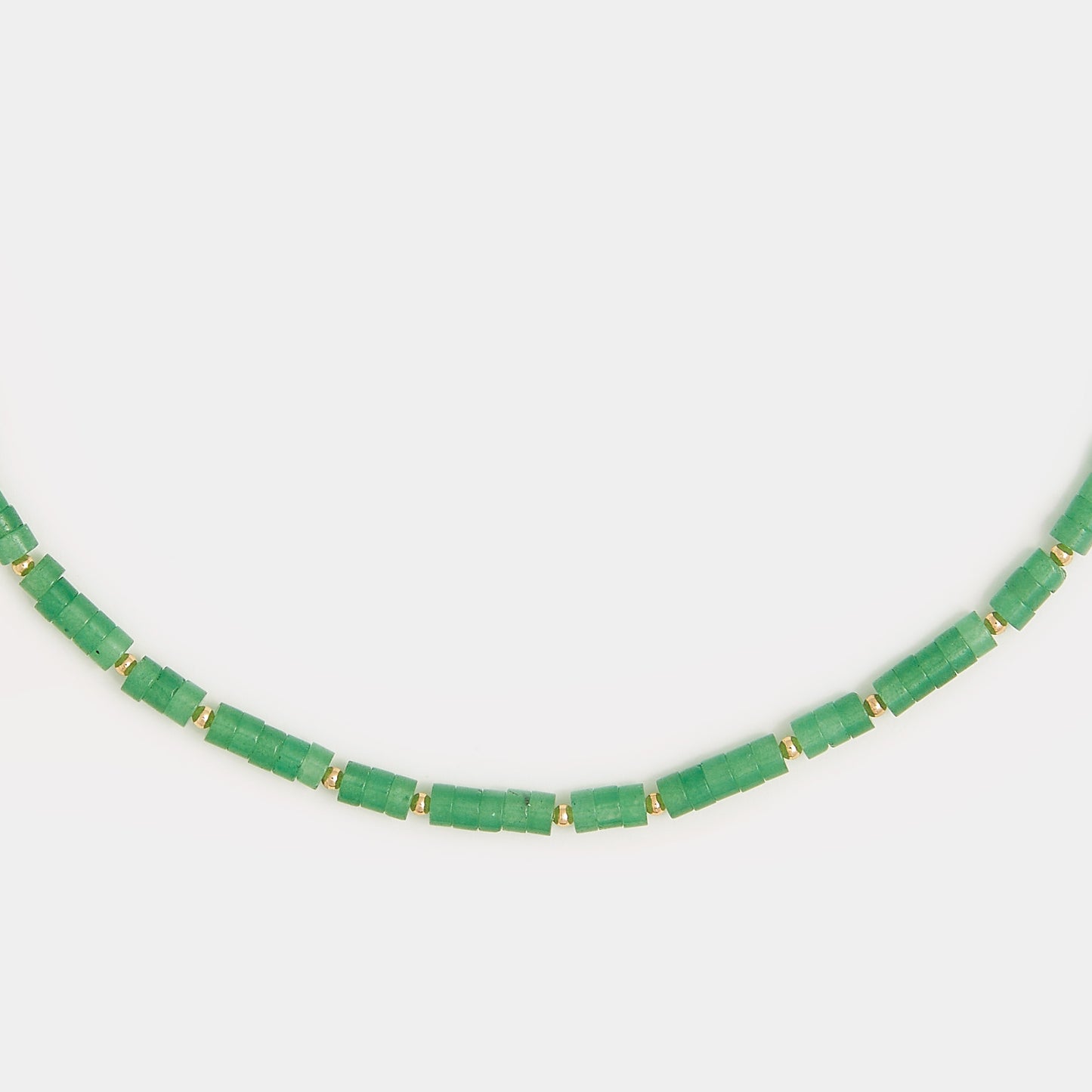 Luke Jade Beaded Necklace
