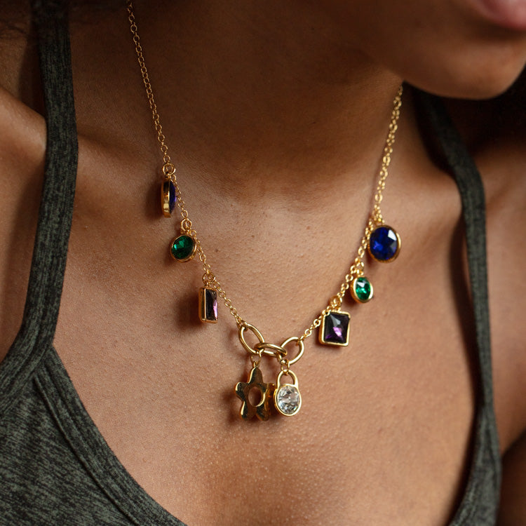 Minster Jewel Charm Necklace