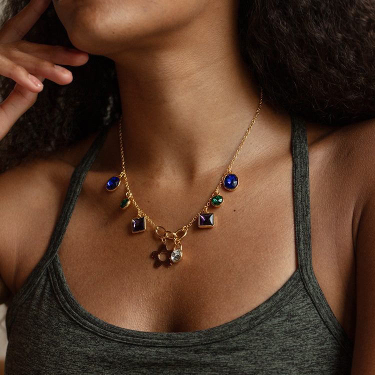 Minster Jewel Charm Necklace