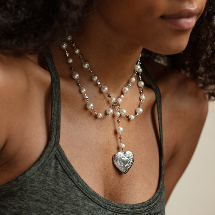 Angela Silver Necklace