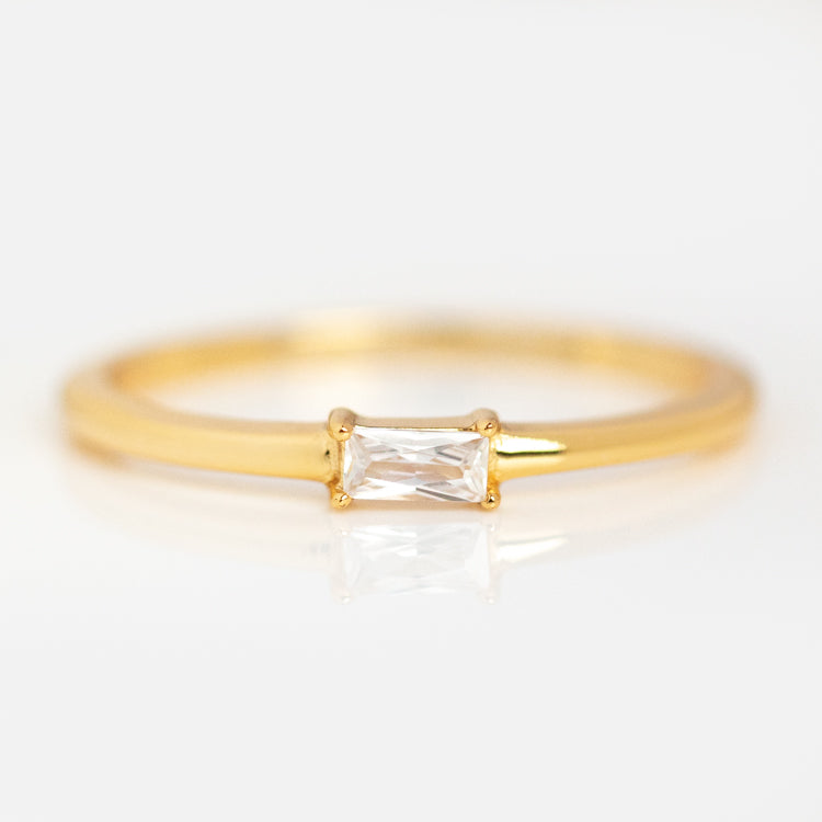 Baguette Stacking Ring