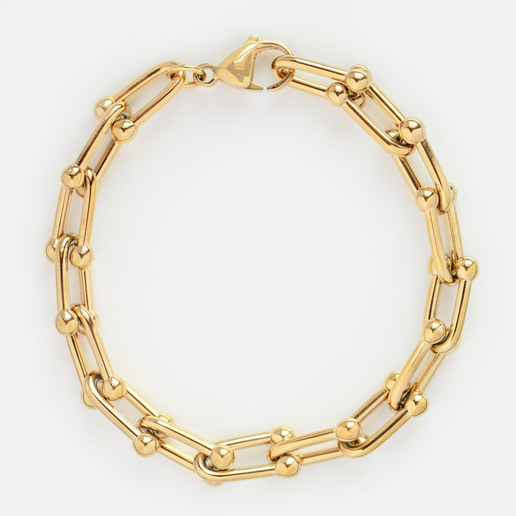 Horseshoe Chain Bracelet